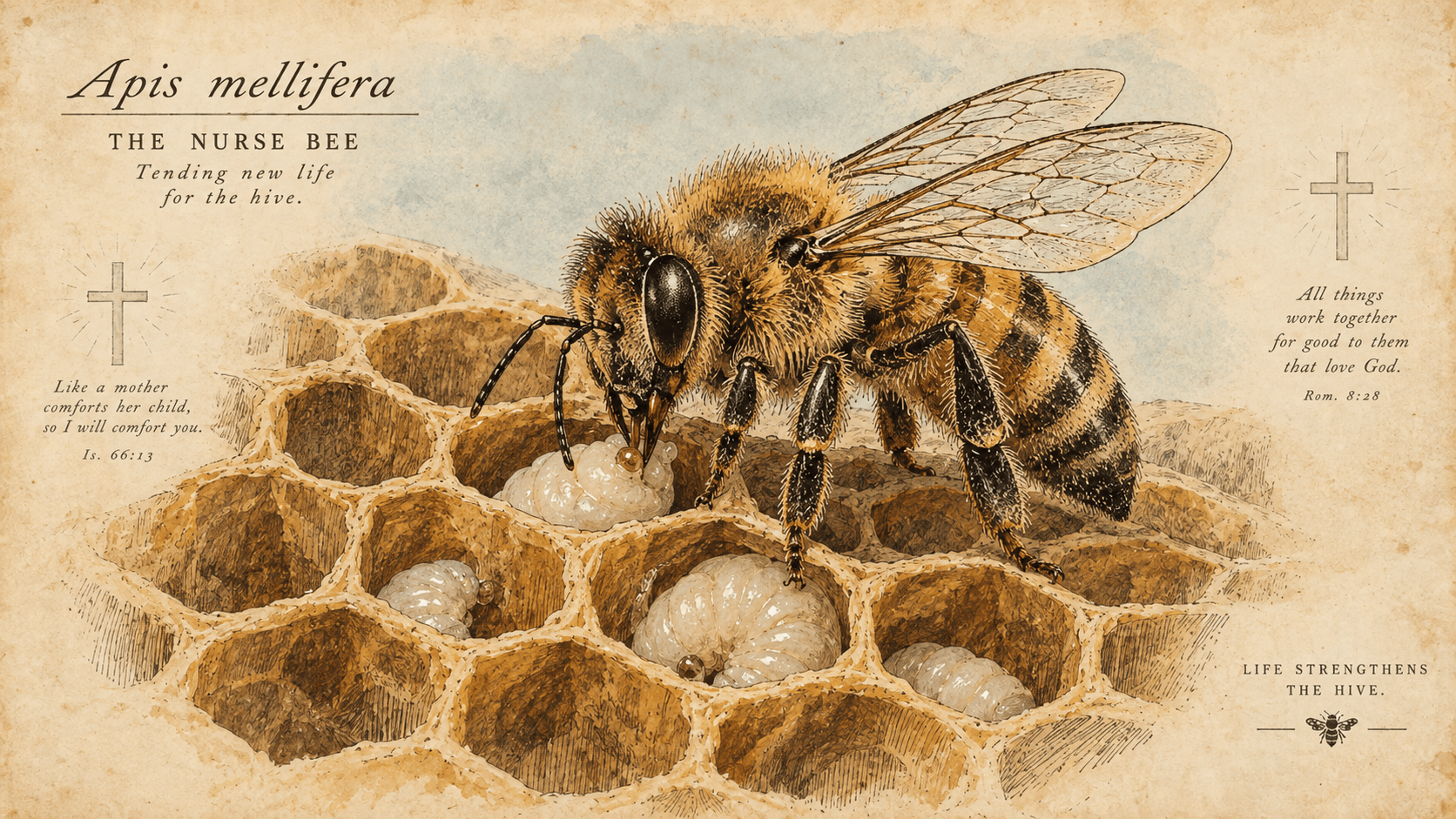 Illustration for The Nurse Bee