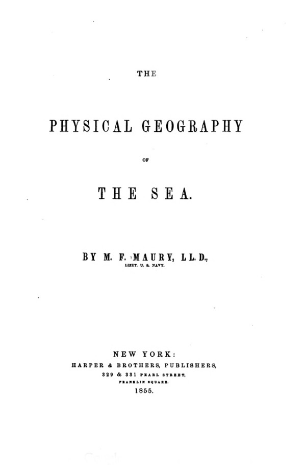 Cover for The Physical Geography of the Sea