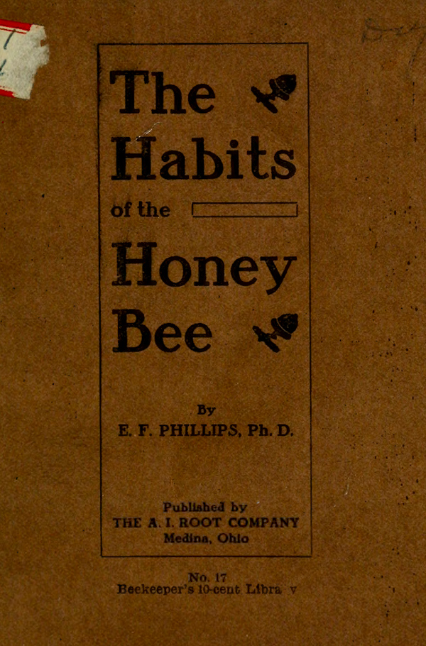 Cover for The Habits of the Honeybee